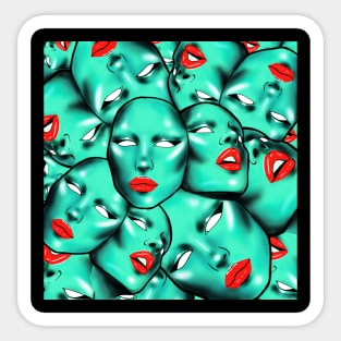 Million Faces Sticker